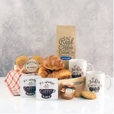 Hampers and Gifts to the UK - Send the Coffee for Two Breakfast Hamper