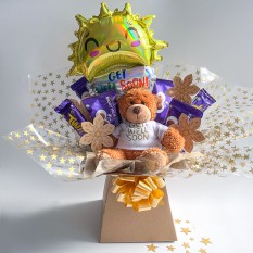 Hampers and Gifts to the UK - Send the Get Well Sunshine Chocolate Bouquet