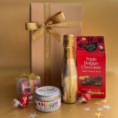 Hampers and Gifts to the UK - Send the Birthday Indulgence with Belgian Treats