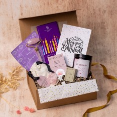 Hampers and Gifts to the UK - Send the Grateful For You Birthday Gift Box