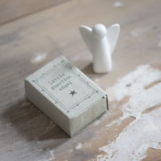 Hampers and Gifts to the UK - Send the Matchbox Porcelain Angel