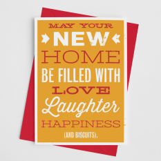 Hampers and Gifts to the UK - Send the New Home Happiness Card