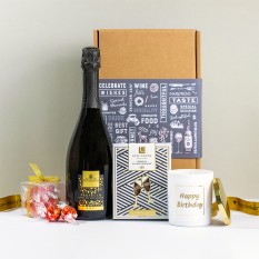Hampers and Gifts to the UK - Send the Luxury Prosecco & Candle Delight