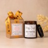 Hampers and Gifts to the UK - Send the Personalised Happy Couple Wedding Candle 