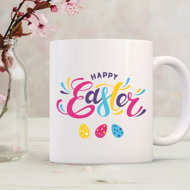 Hampers and Gifts to the UK - Send the Happy Easter Mug