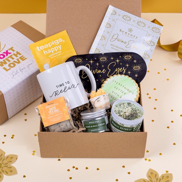 Hampers and Gifts to the UK - Send the Herbal Retreat Gift Box 