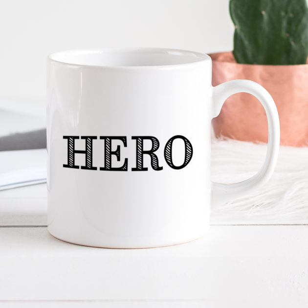 Hampers and Gifts to the UK - Send the Personalised Hero Mug