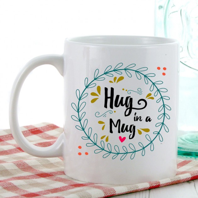 Hampers and Gifts to the UK - Send the Hug In A Mug Coffee Mug