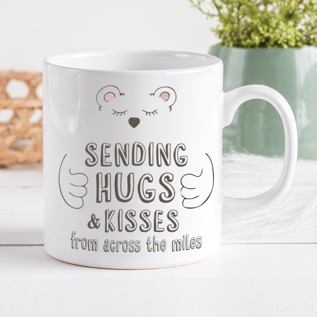 Hampers and Gifts to the UK - Send the Sending Hugs and Kisses Mug