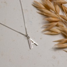 Hampers and Gifts to the UK - Send the Initial Letter Necklace