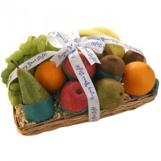 Hampers and Gifts to the UK - Send the Just Fruit Gift Basket 