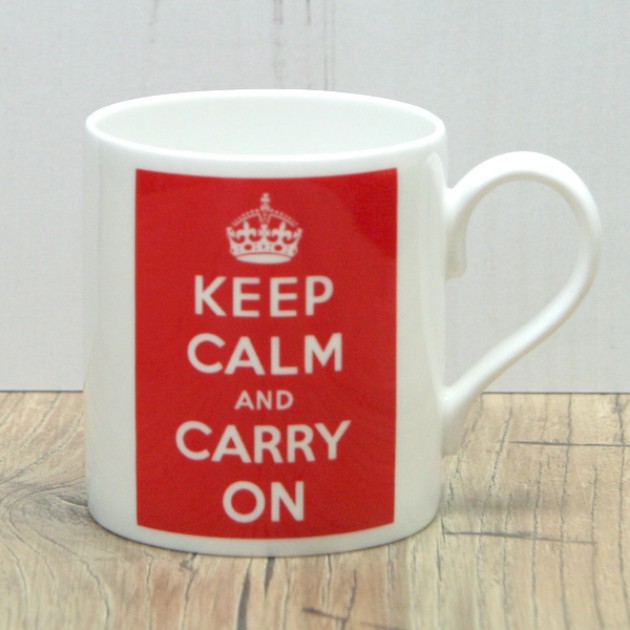 Hampers and Gifts to the UK - Send the Keep Calm Carry On Gift Mug