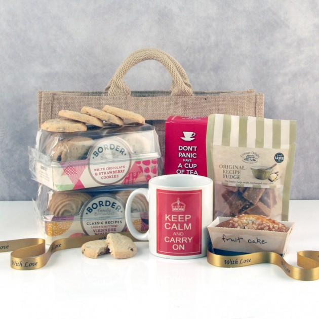 Hampers and Gifts to the UK - Send the Keep Calm and Drink Tea Hamper