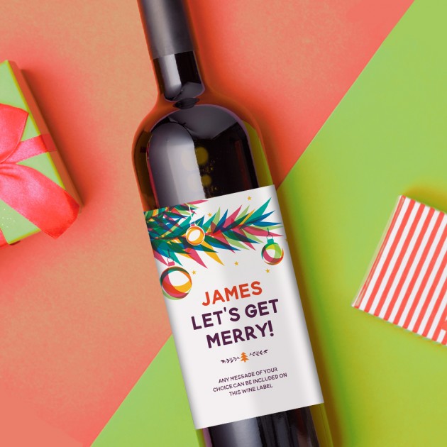 Hampers and Gifts to the UK - Send the Christmas Wine Gifts - Let's Get Merry