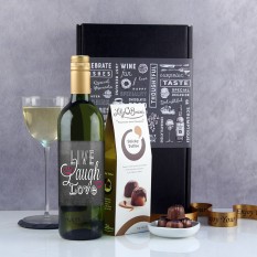 Live Laugh Love and Drink Wine Gift 