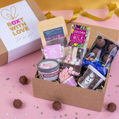 Hampers and Gifts to the UK - Send the Perfectly Pink and Pampered Gift Set