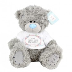 Hampers and Gifts to the UK - Send the Personalised Me To You Bear - Floral T-Shirt