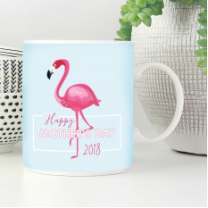 Hampers and Gifts to the UK - Send the Mother's Day Flamingo Mug
