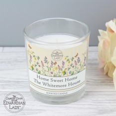 Hampers and Gifts to the UK - Send the Personalised Country Diary Scented Candle 