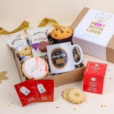 Hampers and Gifts to the UK - Send the Amazing Since - Personalised Cookies Gift Box