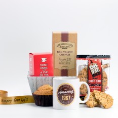 Hampers and Gifts to the UK - Send the Amazing Since - Personalised Cookies Hamper