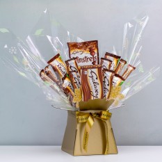 Hampers and Gifts to the UK - Send the Galaxy Chocolate Bouquet