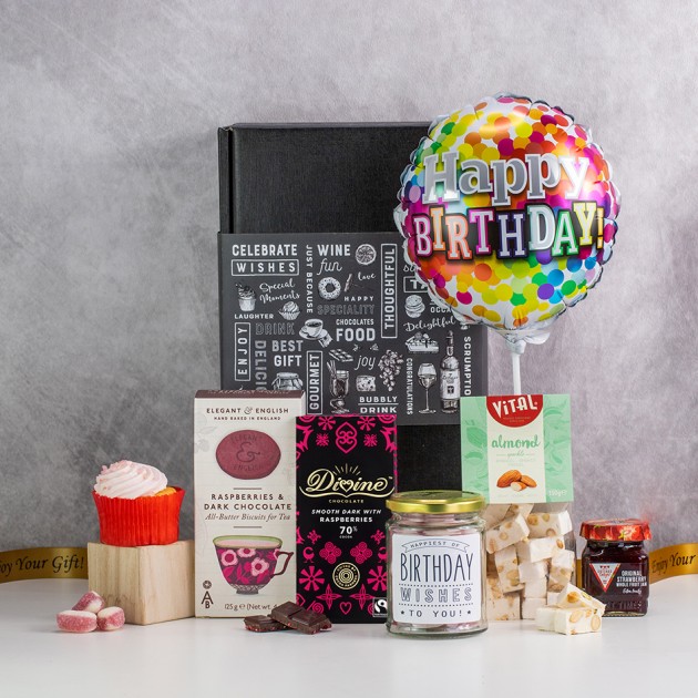 Hampers and Gifts to the UK - Send the Happiest of Birthday Wishes Hamper