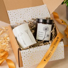 Hampers and Gifts to the UK - Send the Home Sweet Home Candle Gift Set 