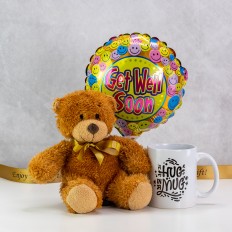 Hampers and Gifts to the UK - Send the Hug In A Mug Get Well Soon 