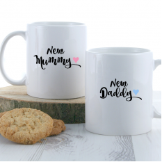Hampers and Gifts to the UK - Send the New Mummy and Daddy Coffee Mugs