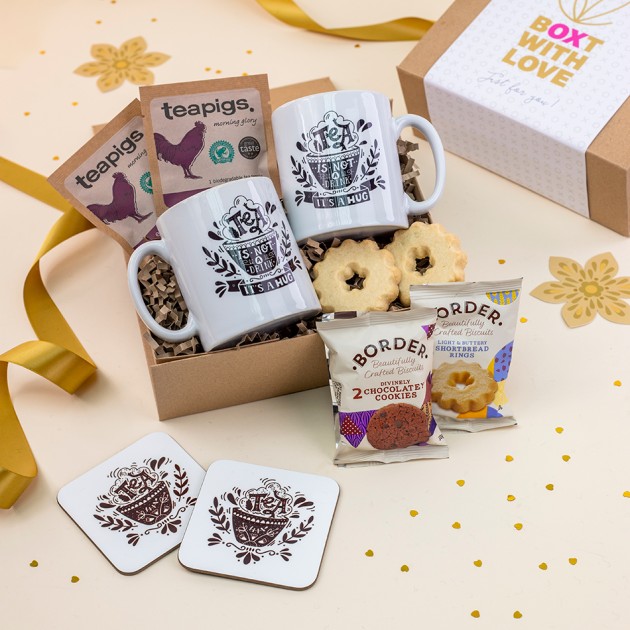 Hampers and Gifts to the UK - Send the Tea for Two Gift Box 