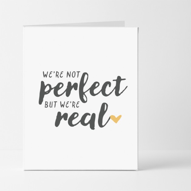 Hampers and Gifts to the UK - Send the Not Perfect But Real Card