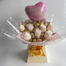 Sensational Silk Roses & Ferrero Rocher Treats