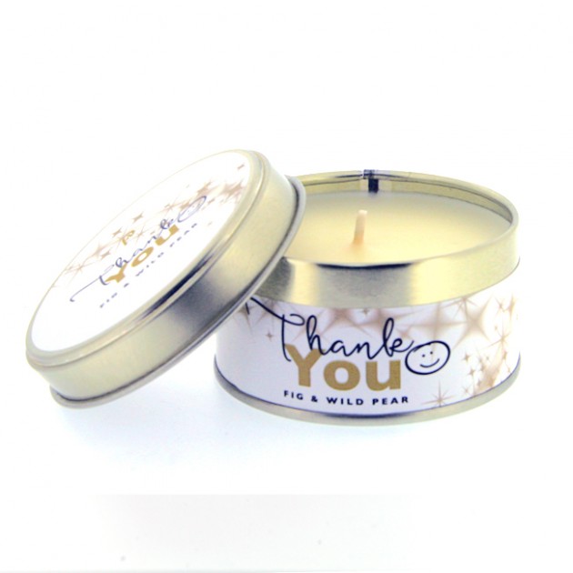 Hampers and Gifts to the UK - Send the Pintail Candles - Thank You