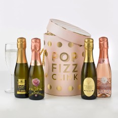 Hampers and Gifts to the UK - Send the Pop, Fizz & Clink Gift Box 
