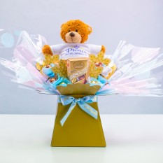 Hampers and Gifts to the UK - Send the The Prince Has Arrived Chocolate Bouquet