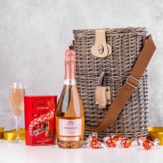Hampers and Gifts to the UK - Send the Prosecco and Truffles Picnic Hamper