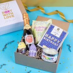 Hampers and Gifts to the UK - Send the Birthday Razzle Dazzle Gift Box