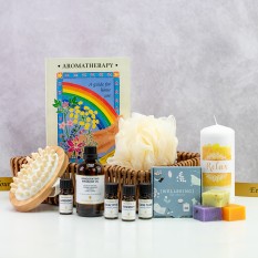 Hampers and Gifts to the UK - Send the Relax Your Senses Aromatherapy Gift Basket