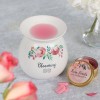 Hampers and Gifts to the UK - Send the Blooming Lovely Wax Melt Burner Gift Set 