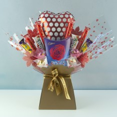 Hampers and Gifts to the UK - Send the Cadbury Roses Chocolate Bouquet