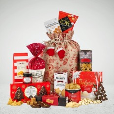 Hampers and Gifts to the UK - Send the Santa's Sack of Sweet & Savoury Treats