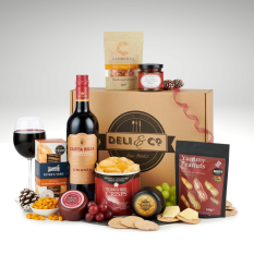 Hampers and Gifts to the UK - Send the Oh So Scrummy Cheese and Snacks