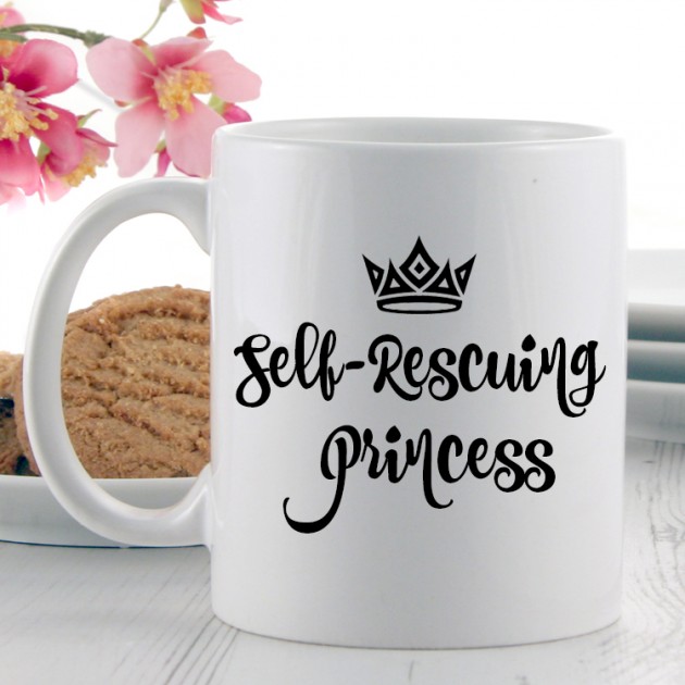 Hampers and Gifts to the UK - Send the Self Rescuing Princess Mug