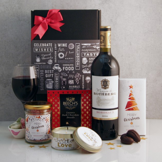 Hampers and Gifts to the UK - Send the Starry Night Christmas Hamper