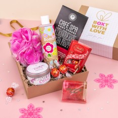 Hampers and Gifts to the UK - Send the Strawberry Fields Pamper Gift Box 