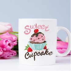 Hampers and Gifts to the UK - Send the Sweet Cupcake Mug