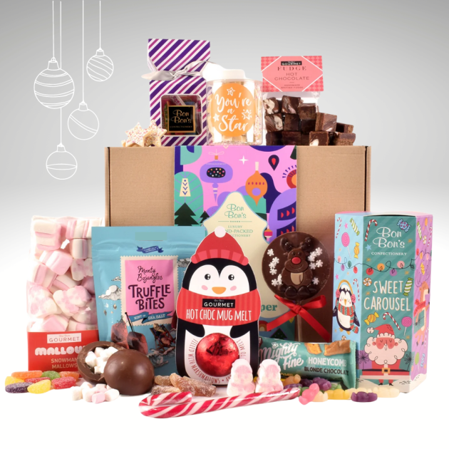 Hampers and Gifts to the UK - Send the Sweet Carousel Christmas Hamper