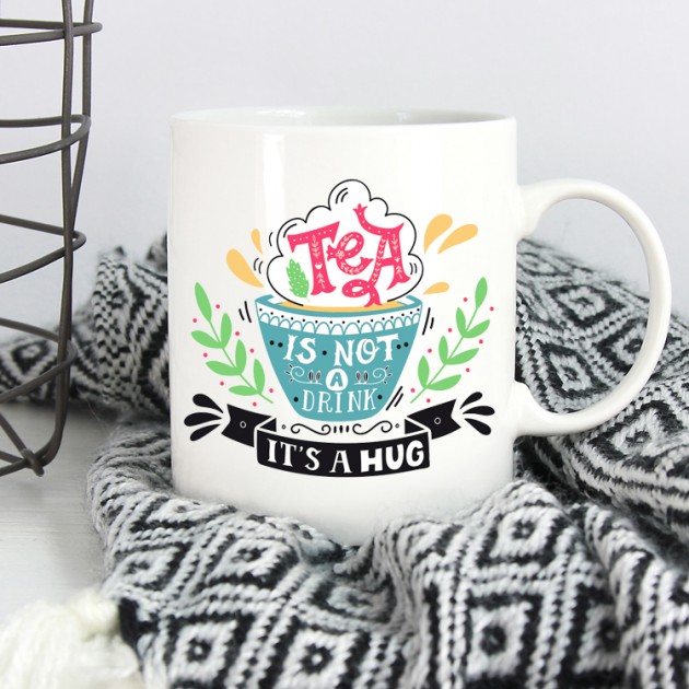 Hampers and Gifts to the UK - Send the Tea Is Not A Drink It's A Hug Mug