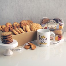 Hampers and Gifts to the UK - Send the Biscuit Favourites Hamper - THANK YOU